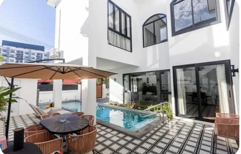 Property building, View (from property/room), Pool view, sunbed