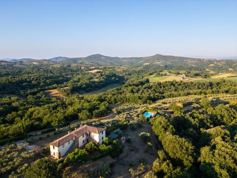 Day, Natural landscape, Bird's eye view, Garden, Mountain view, Swimming pool