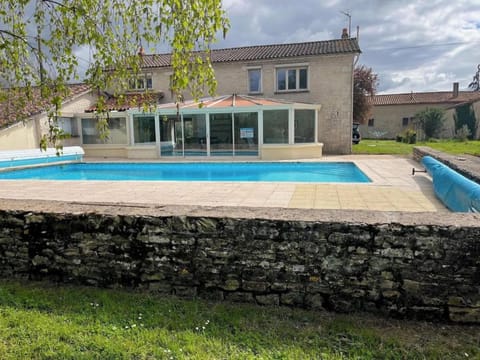 Property building, Pool view, Swimming pool