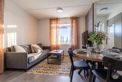 Living room, Seating area, Dining area