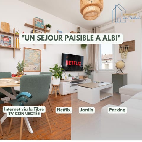 TV and multimedia, Living room, City view, Meals