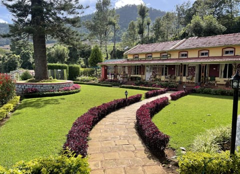 Property building, Garden view