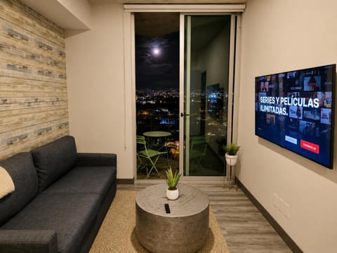 TV and multimedia, View (from property/room), Balcony/Terrace, Living room