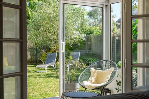 Patio, Spring, Day, Garden, Garden view