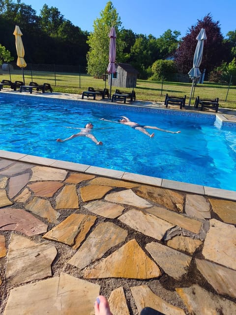 Swimming pool, Swimming pool, sunbed