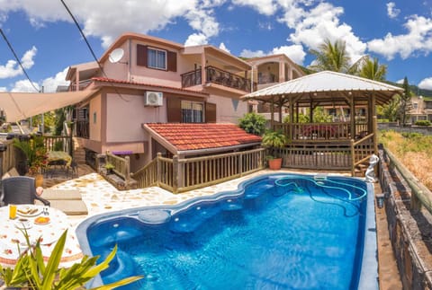 Property building, Pool view, Swimming pool