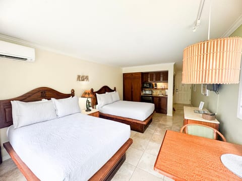 Bed, Kitchen or kitchenette, Photo of the whole room, air conditioner