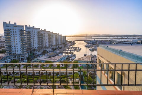 Neighbourhood, View (from property/room), Balcony/Terrace, Sea view, Sunset