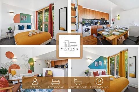Living room, Seating area, Dining area, Bedroom
