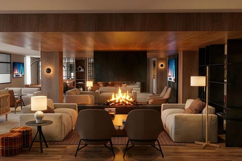 Lounge or bar, fireplace