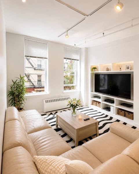 Communal lounge/ TV room, Living room, Seating area, Evening entertainment