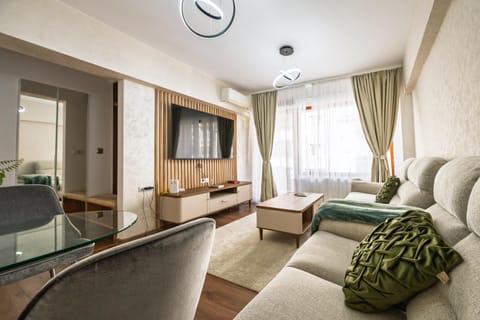Living room, air conditioner