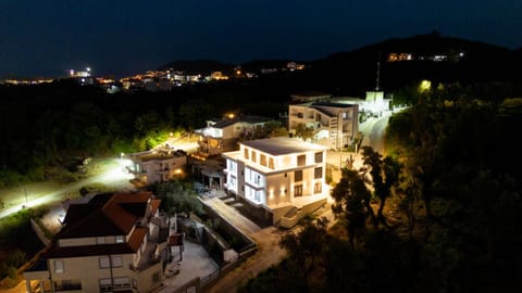 Night, Neighbourhood, Bird's eye view, City view