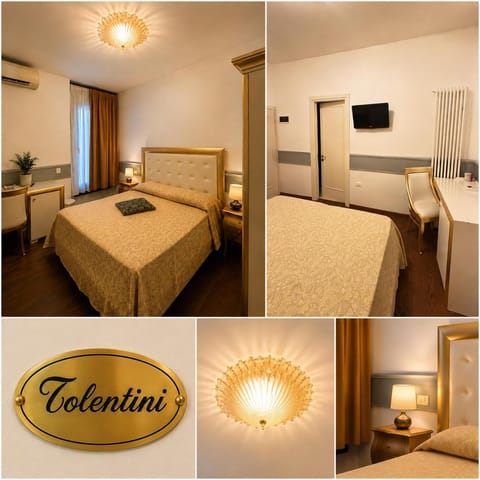 Communal lounge/ TV room, Bed, Property logo or sign, TV and multimedia, Photo of the whole room, Bedroom, Text overlay, air conditioner