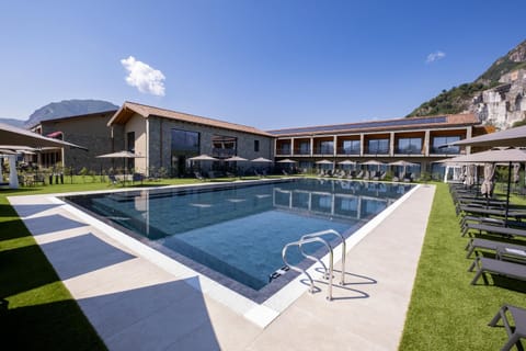Property building, Pool view, Swimming pool