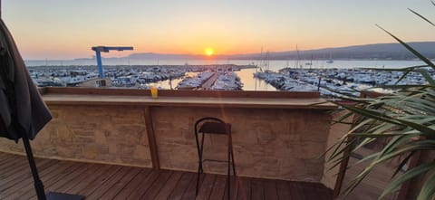 Sea view, Sunset