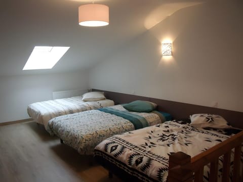 Property building, Living room, Bedroom