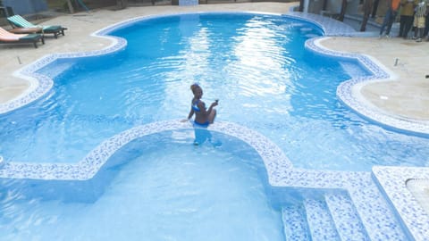 Day, Pool view, Swimming pool, sunbed