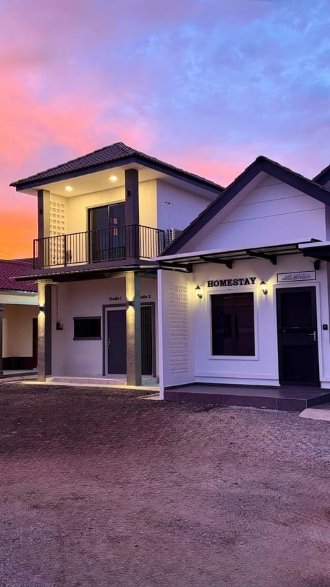 Property building, Sunset