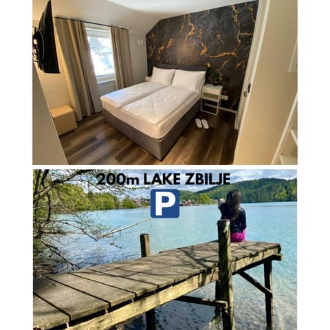 Natural landscape, Photo of the whole room, Lake view, Parking