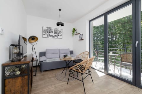 Coffee/tea facilities, Balcony/Terrace, Kitchen or kitchenette, Living room, Seating area, Dining area