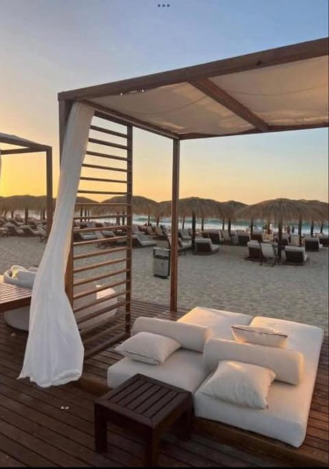 Beach, sunbed