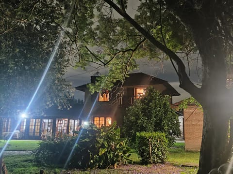 Night, Garden, Garden view