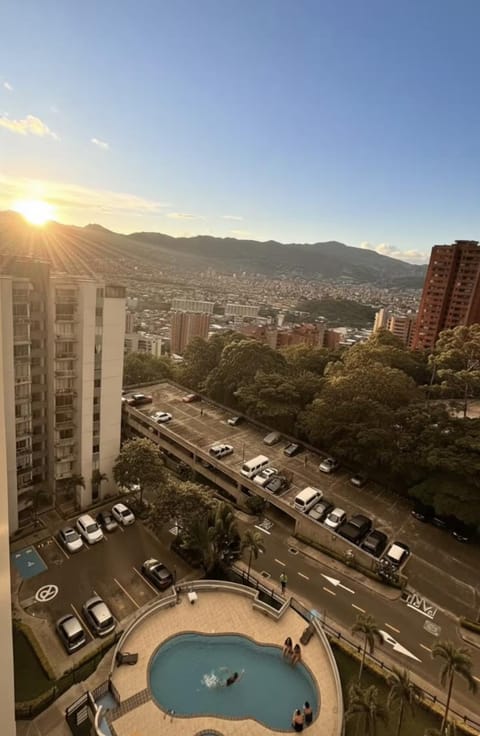 Natural landscape, City view, Pool view, Parking