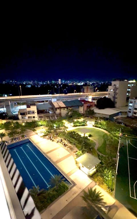 Night, Swimming pool