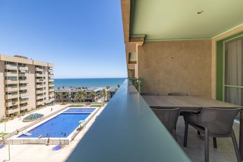View (from property/room), Balcony/Terrace, Swimming pool