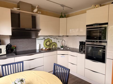 Kitchen or kitchenette, Dining area, dishwasher, stove