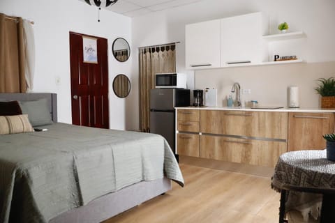 Kitchen or kitchenette, Bedroom