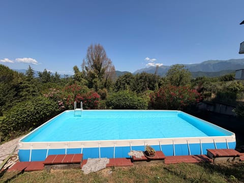 Day, Natural landscape, Mountain view, Pool view, Swimming pool