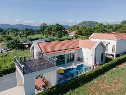 Property building, Natural landscape, Mountain view, Pool view, Swimming pool