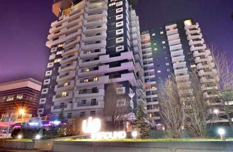 Property building, Night, On site