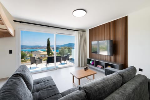 Natural landscape, Seating area, Sea view