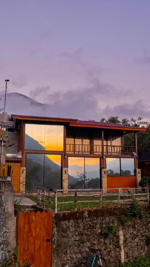 Mountain view, Sunset