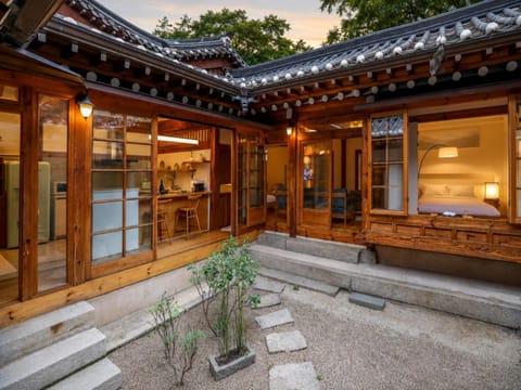 Property building, Patio, Day