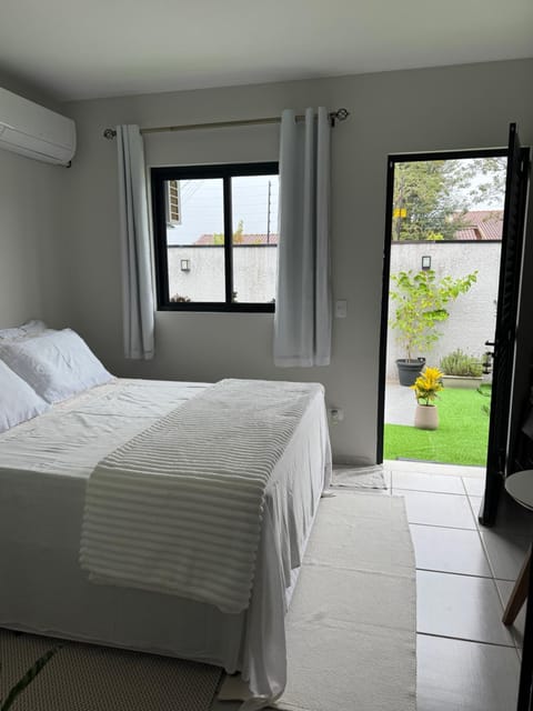 Bed, Photo of the whole room, Bedroom, Garden view
