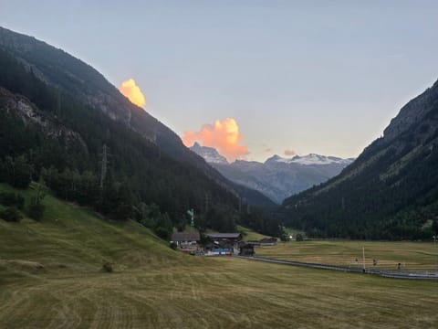 Mountain view, Sunset