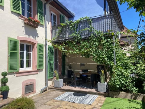 Property building, Garden view