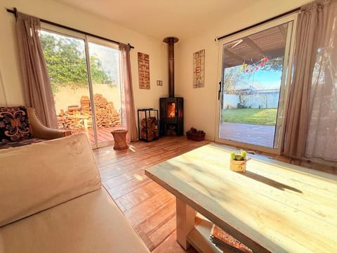 Natural landscape, Living room, Dining area