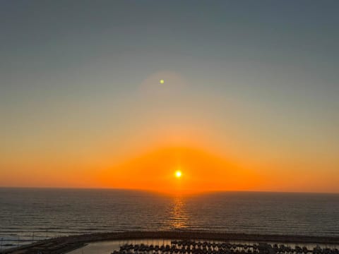 Natural landscape, Sea view, Sunset