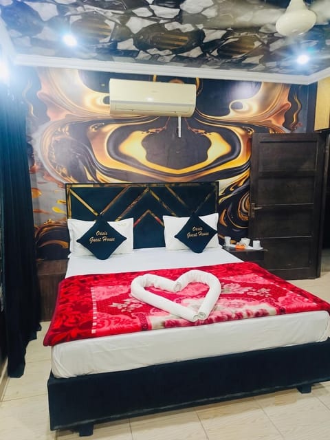 Bed, Bedroom, air conditioner