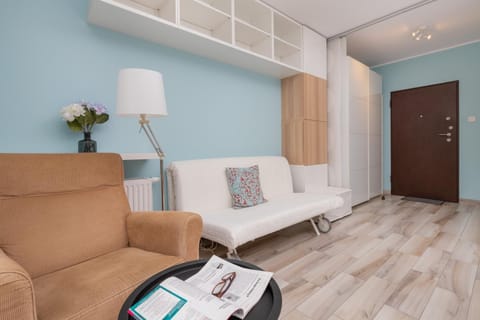 Seating area, wardrobe