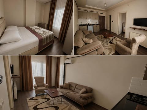 Seating area, Bedroom, air conditioner
