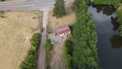 Property building, Natural landscape, Bird's eye view