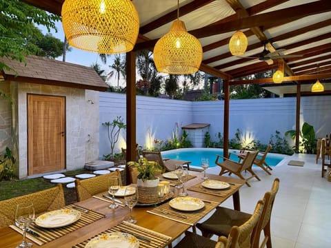 Patio, Garden view, Swimming pool