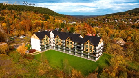 Property building, Bird's eye view, View (from property/room), Mountain view