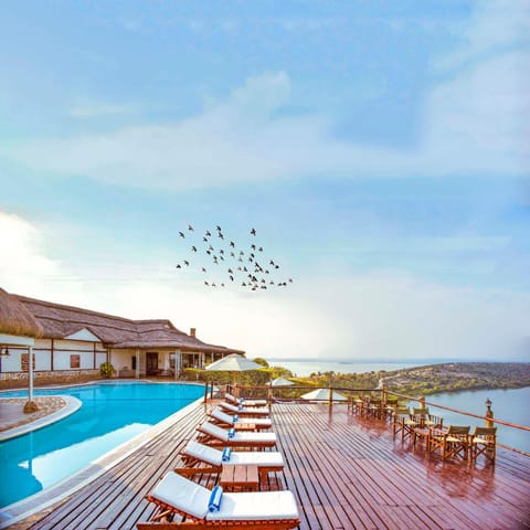 Day, Natural landscape, Lake view, Pool view, Swimming pool